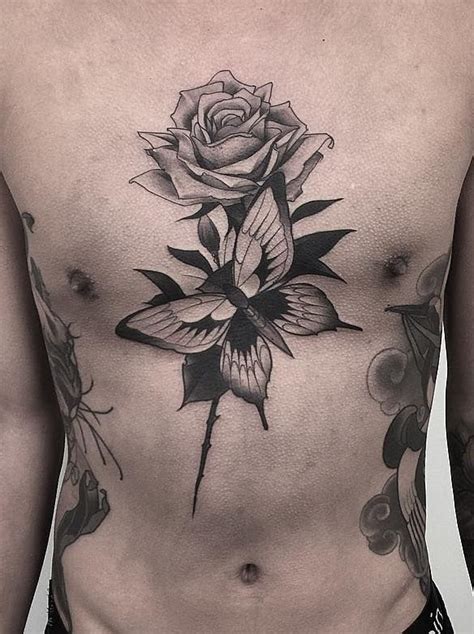 underboob tattoo|Sternum Tattoos: What You Need To Know.